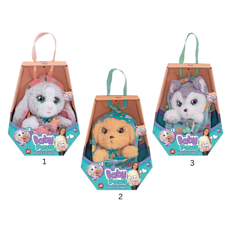 Baby paws plush interactive pets wave 3, , medium-null