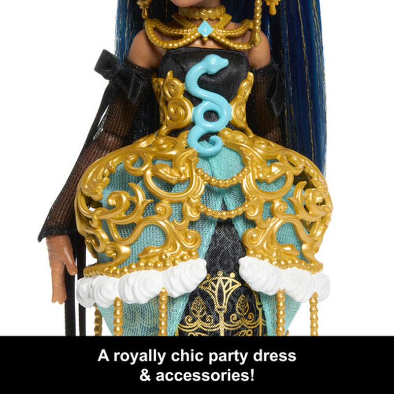 Product image: Monster high scary sweet birthday cleo de nile doll (jgb76) 4y+, , medium-null