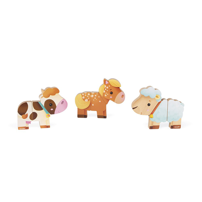 Funny magnets - farm, , medium