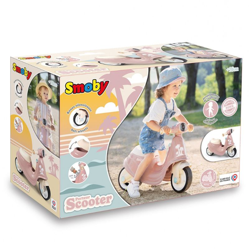 Product image: Smoby scooter ride-on pink 721008, , medium-null