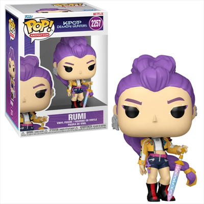 Funko pop! Animation: k-pop demon hunters - rumi #2257 vinyl figure, , medium