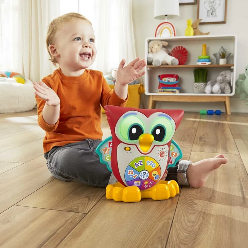 Fisher price linkimals light-up & learn owl 18m+, , medium image number null