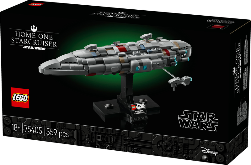 Lego star wars home one starcruiser 75405 for ages 18+ 559pcs, , medium-null