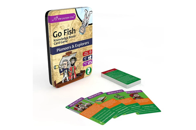Go fish: pioneers & explorers card game tin, , medium