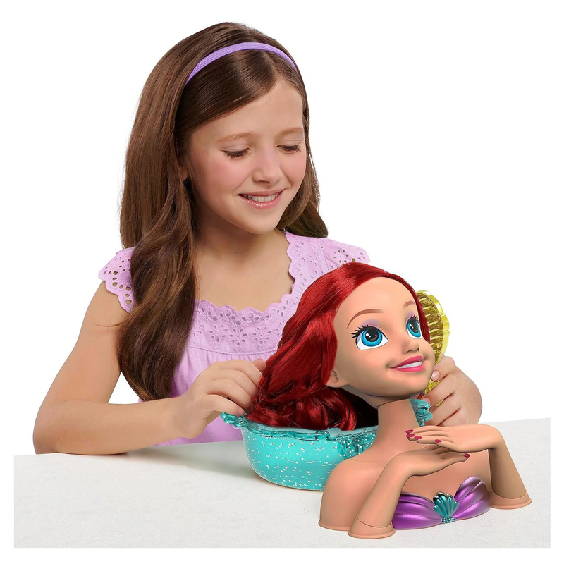 Disney princess feature spa styling head - ariel, , medium image number null