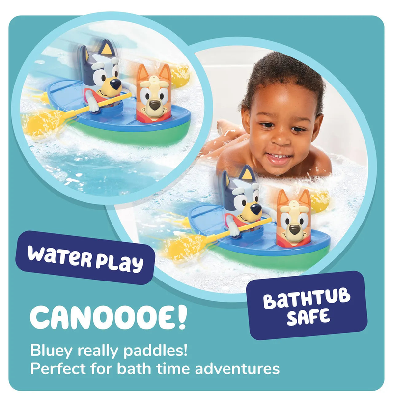Toomies bluey pull & go canoe, , medium-null