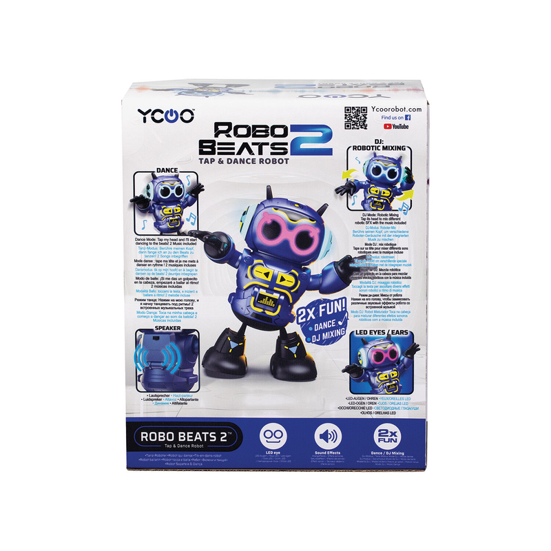 Product image: Silverlit ycoo robo beats II electronic robot, , medium-null