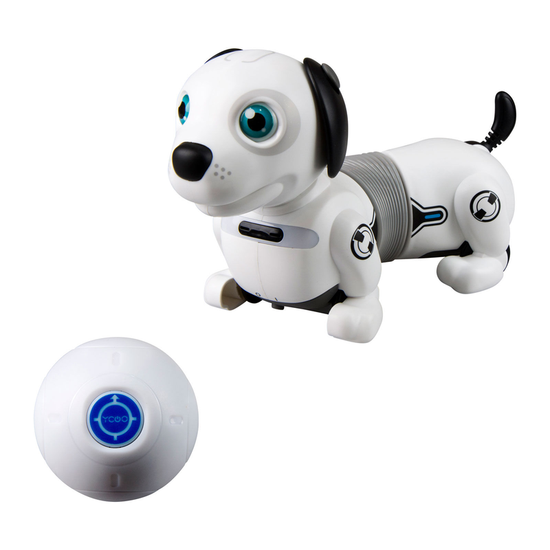 As silverlit ycoo robo dackel junior remote control robot puppy for ages 5+ 88578, , medium-null