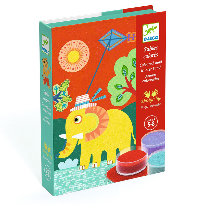Product image: Djeco coloured sands in the open Air, , medium-null