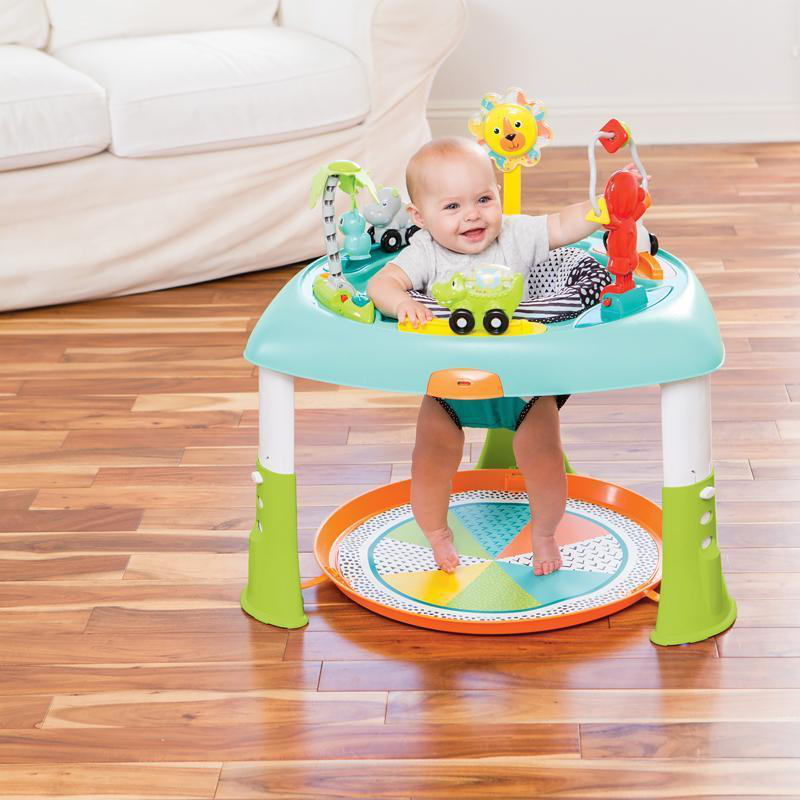 Infantino sit, spin & stand entertainer, 360 seat & activity table, , medium-null