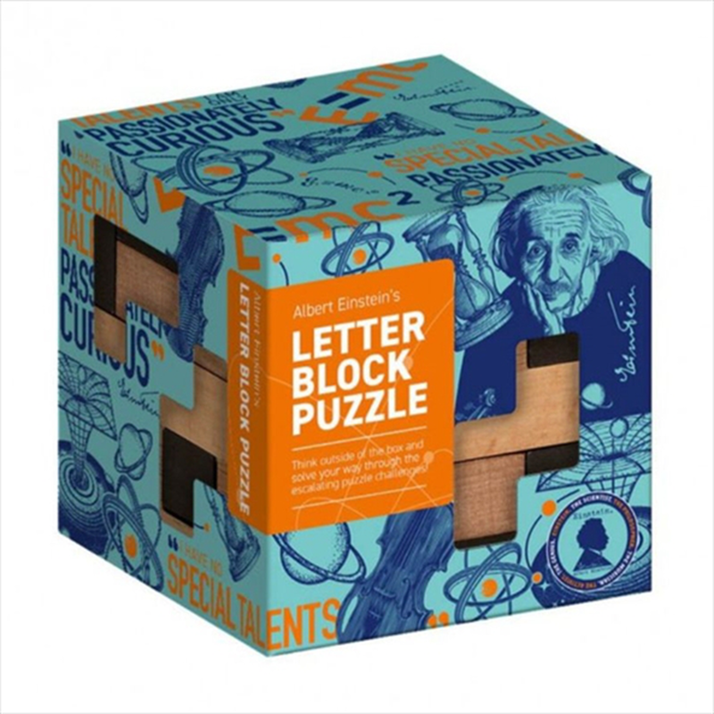 Einstein letter block puzzle cube ein-11, , medium-null