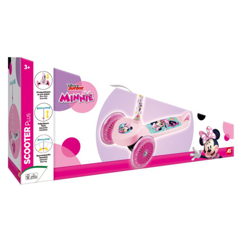 As scooter plus 3 wheel disney minnie 3y+, , medium image number null