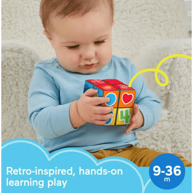 Fisher price laugh &amp; learn puppy's activity cube, , medium-null