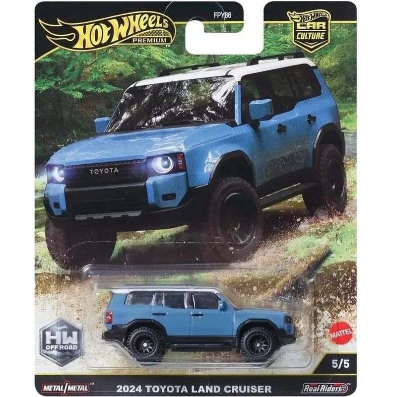 Hot wheels 1:64 toyota land cruiser &ndash; car culture premium hw off-road jbk52 fpy86, , medium-null