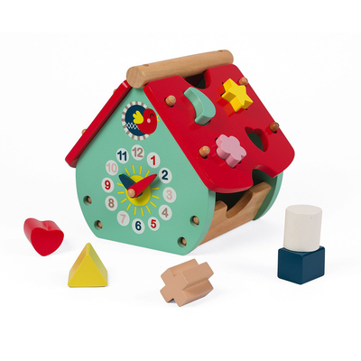 Baby forest house shape sorter, , medium