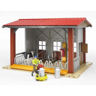 Bruder 62621 cow barn with milking machine 4y+, , medium