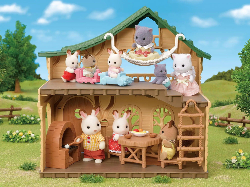 Sylvanian families lakeside lodge, , medium image number null