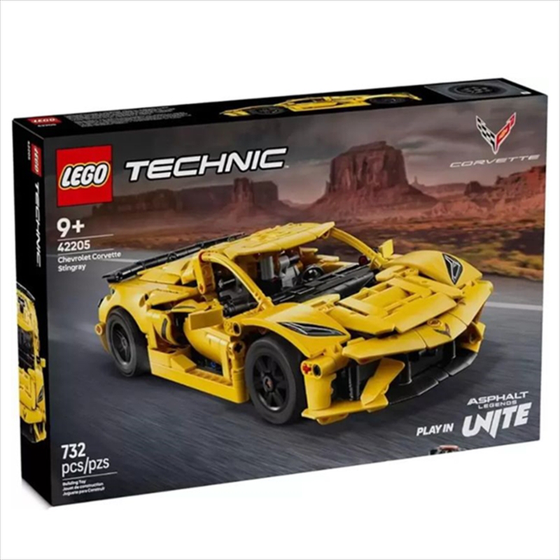 Product image: Lego 42205 technic - chevrolet corvette stingray, , medium-null