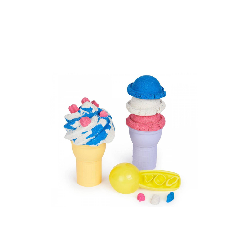 Kinetic sand, soft serve station with 396g of play sand, , medium-null