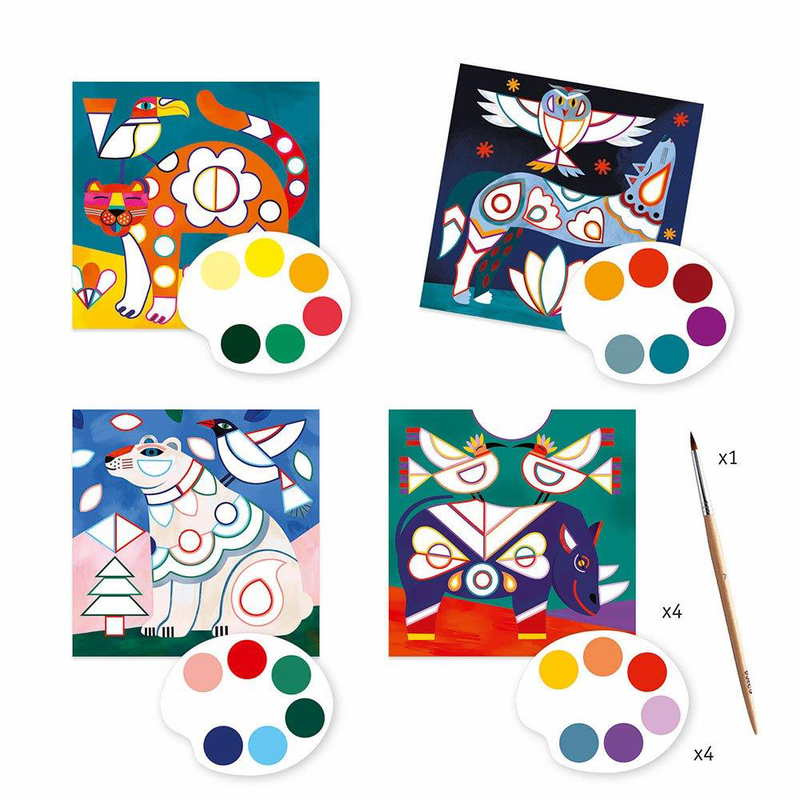 Fancyful bestiary coloring, , medium image number null