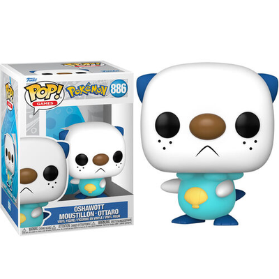 Pop funko! Games: pokemon oshawott moustillon ottaro figure, , medium