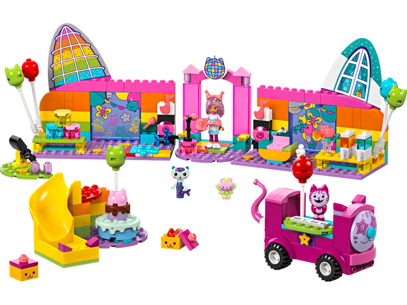 Product image: Lego 10797 gabby's dollhouse gabby's party room playset, , medium-null