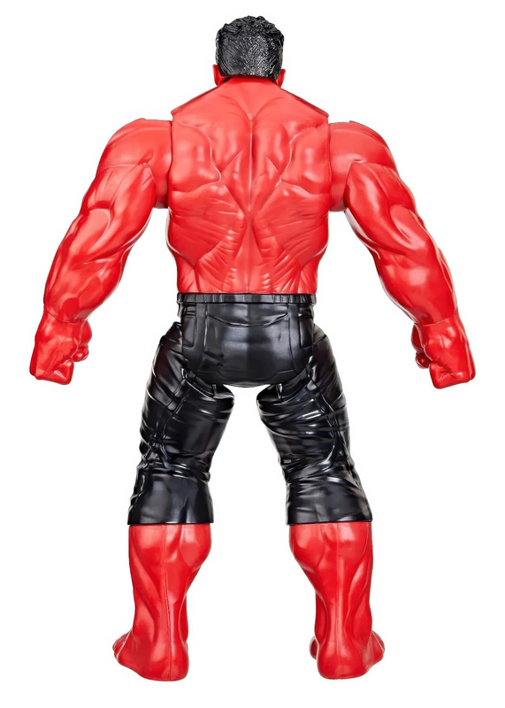 Captain america titan hero red hulk action figure - 30cm, , medium-null