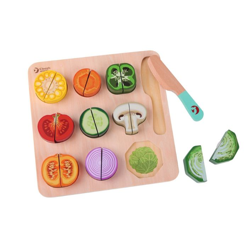 Cutting vegetable puzzle, , medium image number null