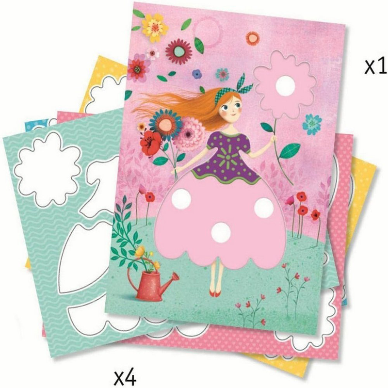 Pretty dresses magic felt tips, , medium image number null