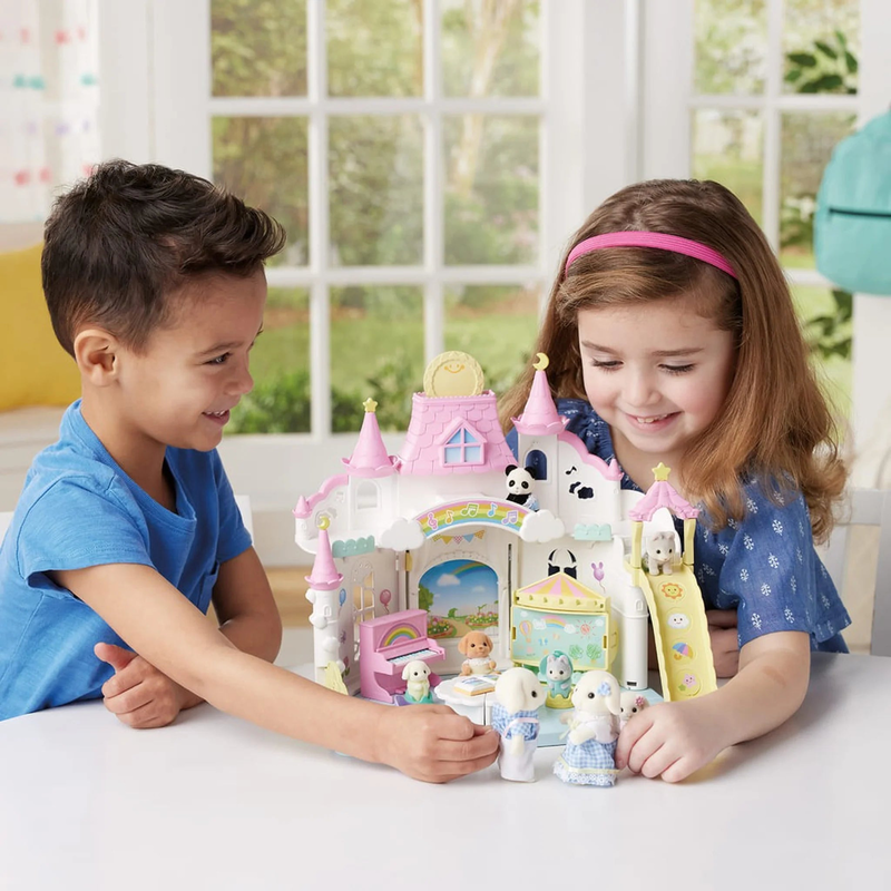 Sylvanian families sunny castle nursery play set, , medium image number null