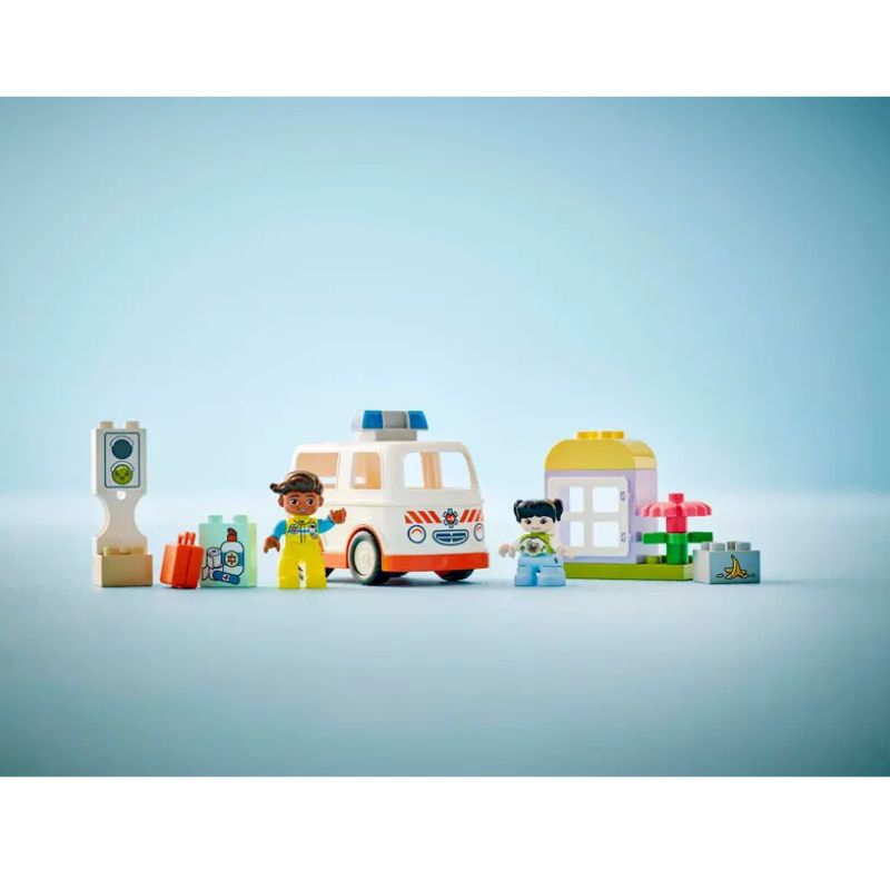 Lego duplo ambulance driver 10447 for ages 2+ 19pcs, , medium-null