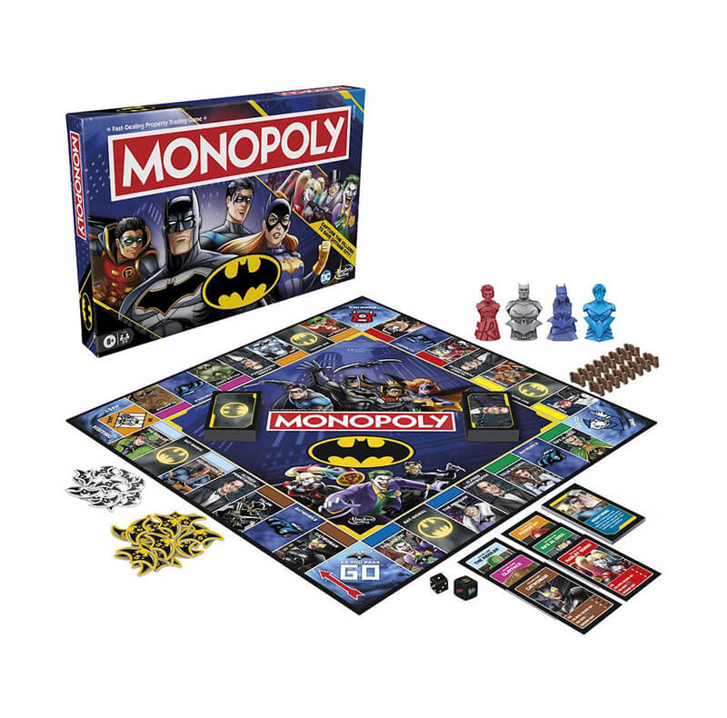 Hasbro monopoly batman f9930 8y+ greek version, , medium-null