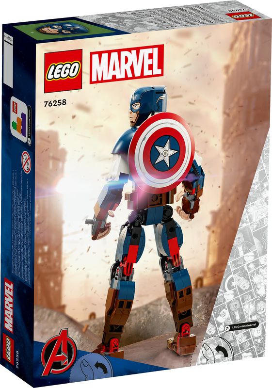 Lego marvel captain america construction figure 76258 for ages 8+ 310pcs, , medium-null