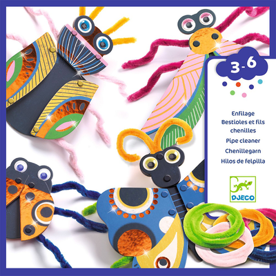 Djeco yarn bugs, , medium