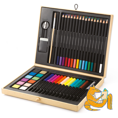 Djeco the colours - for older children color box, , medium