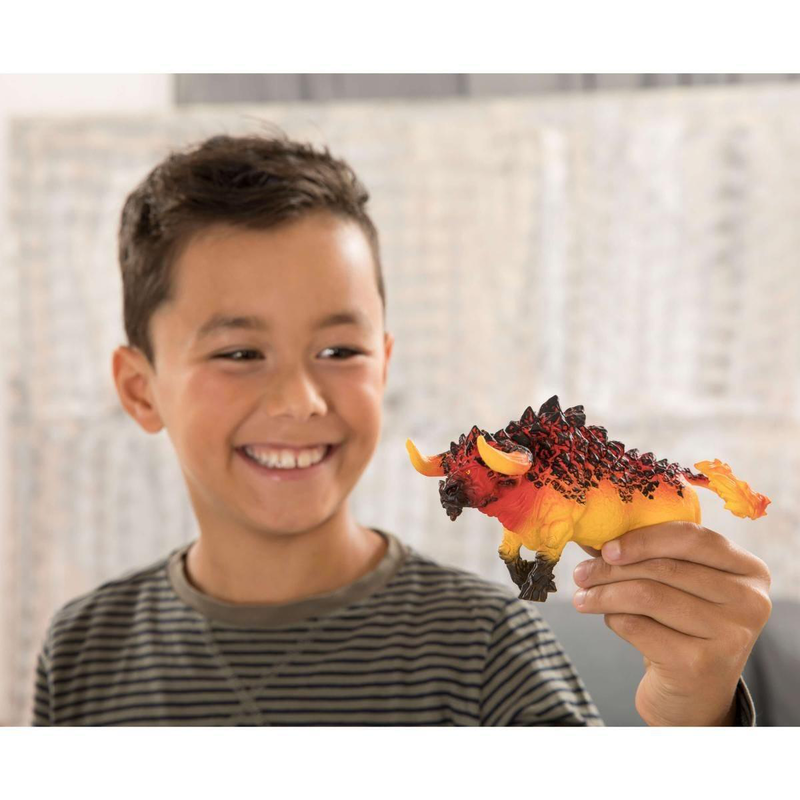 Product image: Schleich 42493 fire bull figure, , medium-null