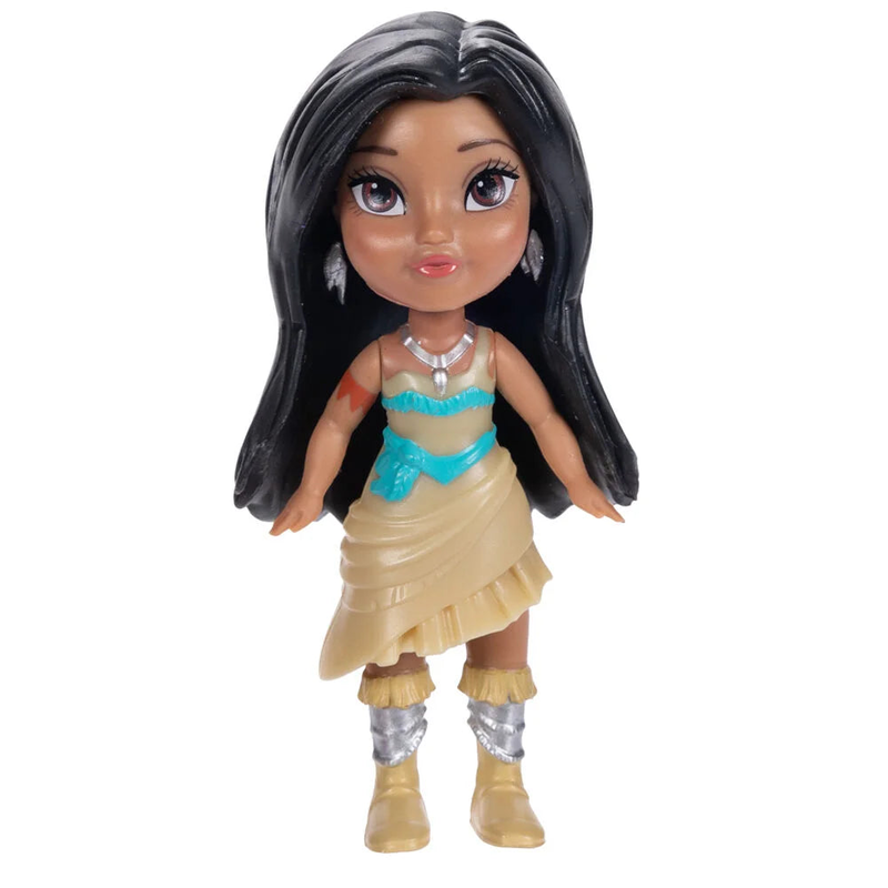 Disney princess assorted mini dolls 8cm-null