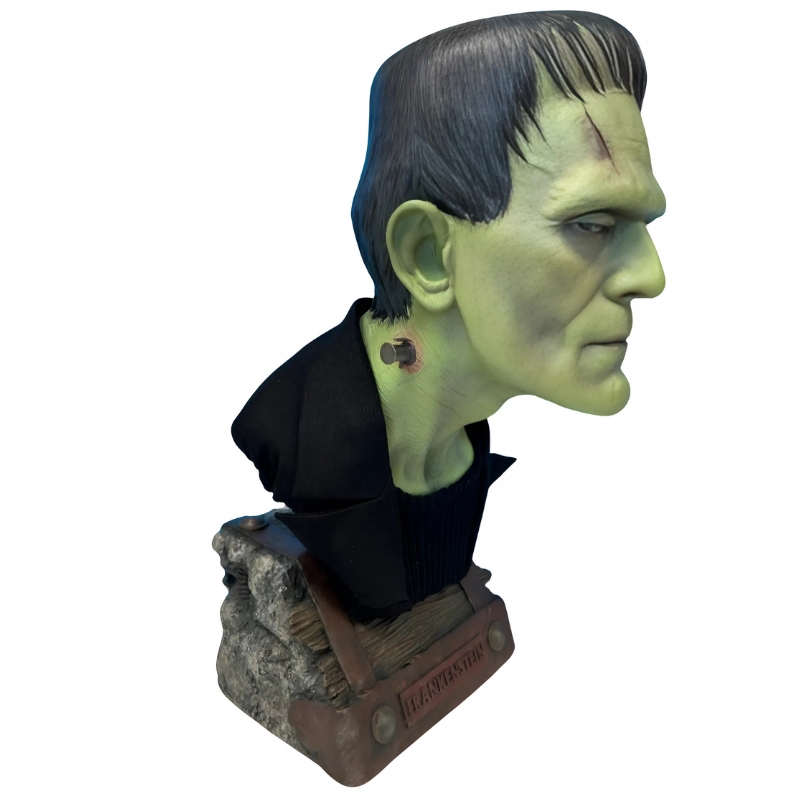Boris karloff frankenstein ~ life size bust  1:1 sideshow universal monster, , medium-null