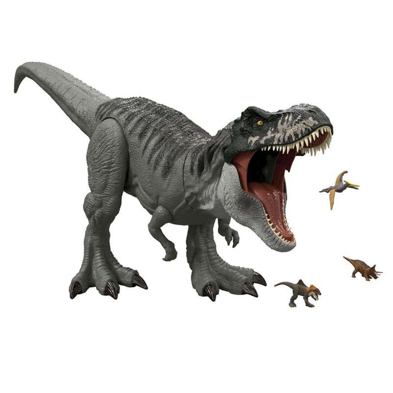 Jurassic world rebirth - super colossal t-rex jgb52, , medium-null