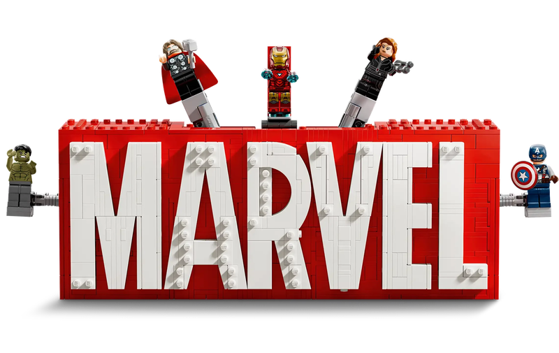 Product image: Lego 76313 marvel logo & minifigures, , medium-null