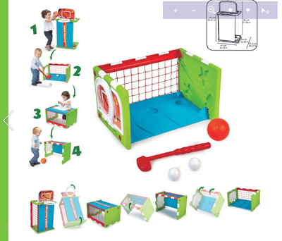 Feber sport cube 4 in 1 feb03000, , medium