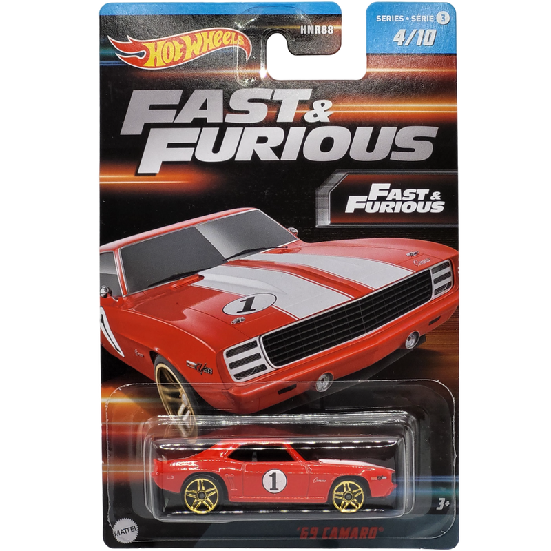 Hotwheels | fast & furious | '69 camaro | hnr88 | hnt14, , medium-null