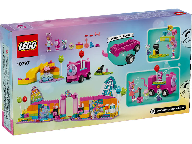 Product image: Lego 10797 gabby's dollhouse gabby's party room playset, , medium-null