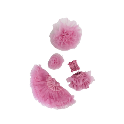 Dolly set for doll in pinkest pink, , medium