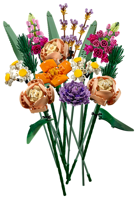Lego flower bouquet 10280 for ages 18+ 756pcs, , medium-null