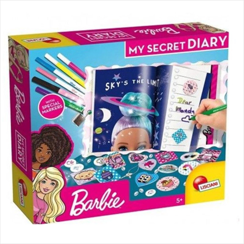 Lisciani barbie my secret diary 86030, , medium-null