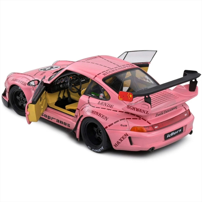 Solido 1/18 2020 porsche 911 993 rwb *pink pig* #23, pink, , medium-null