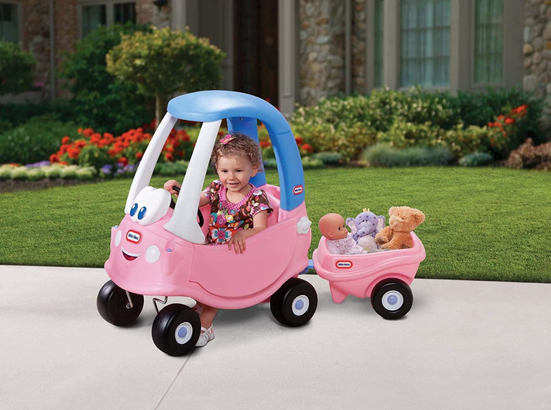 Little tikes cozy coupe princess trailer 621451e3x1 18m+, , medium image number null