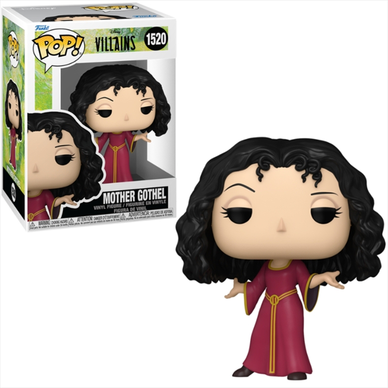 Funko pop! Disney: villains - mother gothel #1520 vinyl figure, , medium image number null