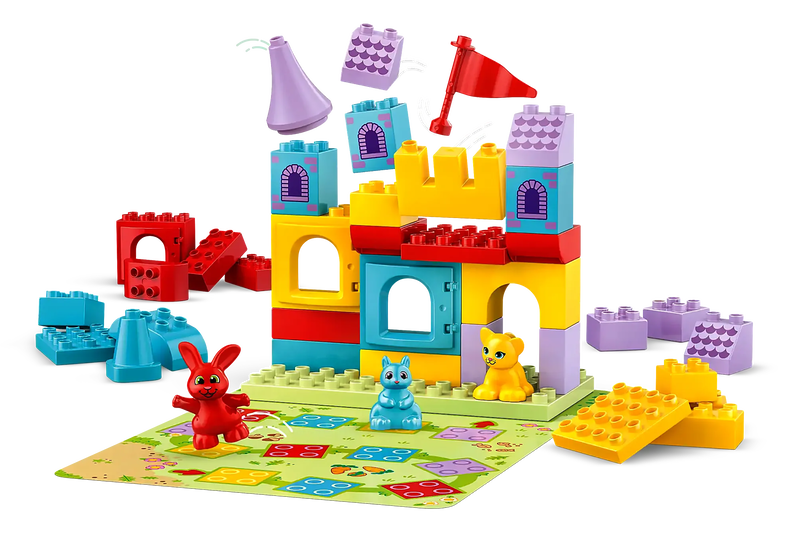 Product image: Lego duplo 10450 hopsy's castle game, , medium-null